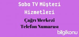 Saba TV Musteri Hizmetleri