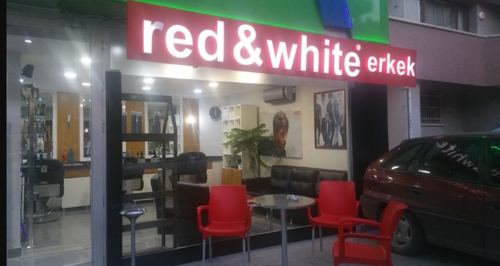 Ankara Red White Kuafor