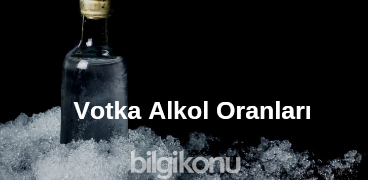 Votka Alkol Oranları